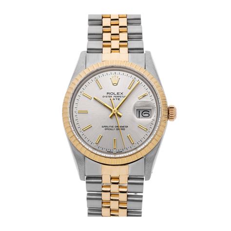 rolex oyster perpetual 15053|pre owned rolex datejust 16233.